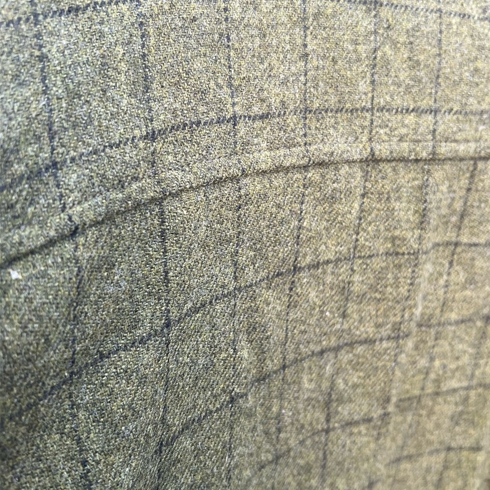 Pendleton Olive Checkered Wool Blazer - image 6